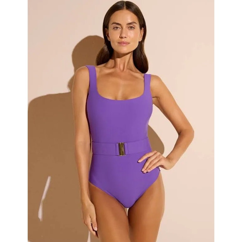 Stylest | DreamSculpt Swim Belt XL Purple Gold Clasp Compression Accessory